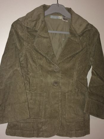Veste velours#la redoute#taille 6 Ans