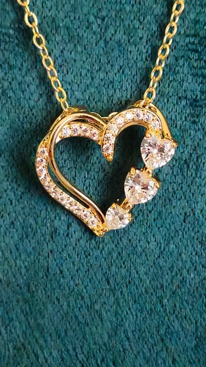 Collier pendentif cœur - photo numéro 4
