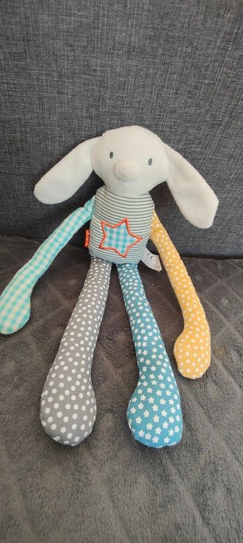 Chien d activité gris  baby nat