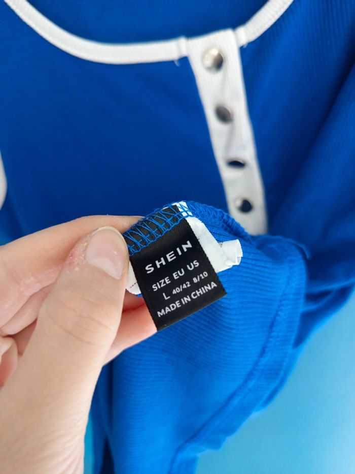 Debardeur shein bleu - photo numéro 4