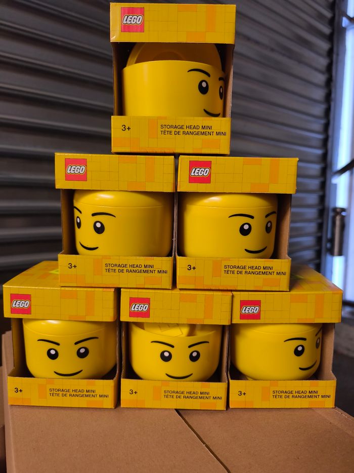 Boîte de rangement LEGO – Tête Mini (Modèle 4033) - photo numéro 3