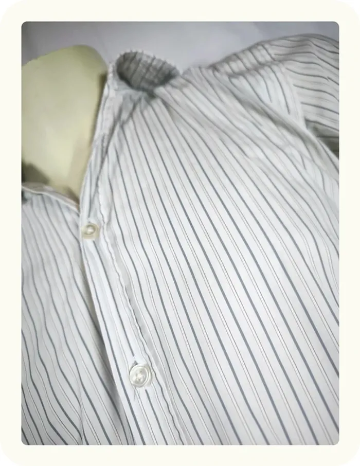 Chemise manches longues rayures homme Hugo Boss Taille M 38 - photo numéro 2