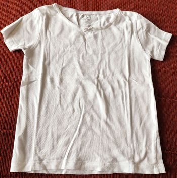 T-shirt blanc fille 2-3 ans / Kiabi