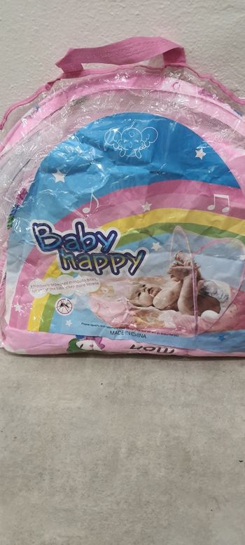 petit matelas pour bébé avec moustiquaire intégrer et oreillers