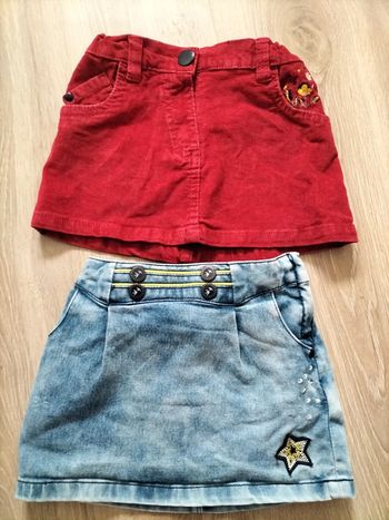 2 mini jupes