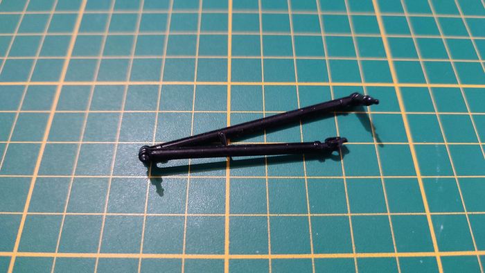 Axe de roue avant miniature Bburago Burago Lancia Aurelia B24 Spider 1955 1/18 1/18e 1/18ème #C47 - photo numéro 2