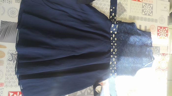 Robe de soirée bleue