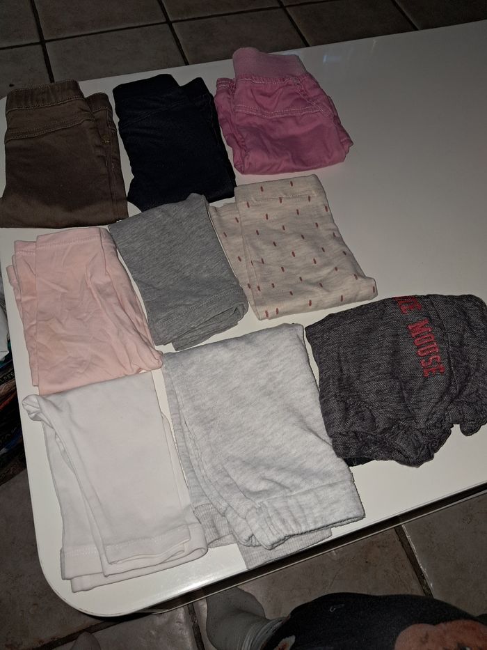 Lot de pantalon bébé 6 mois