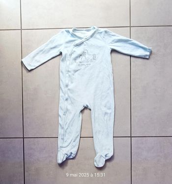 Pyjama velours léger fille - 24 mois