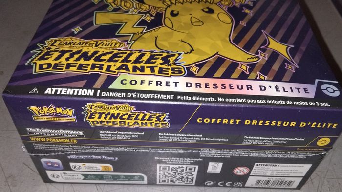 ETB pokemon étincelles deferlantes sous blister - photo numéro 2