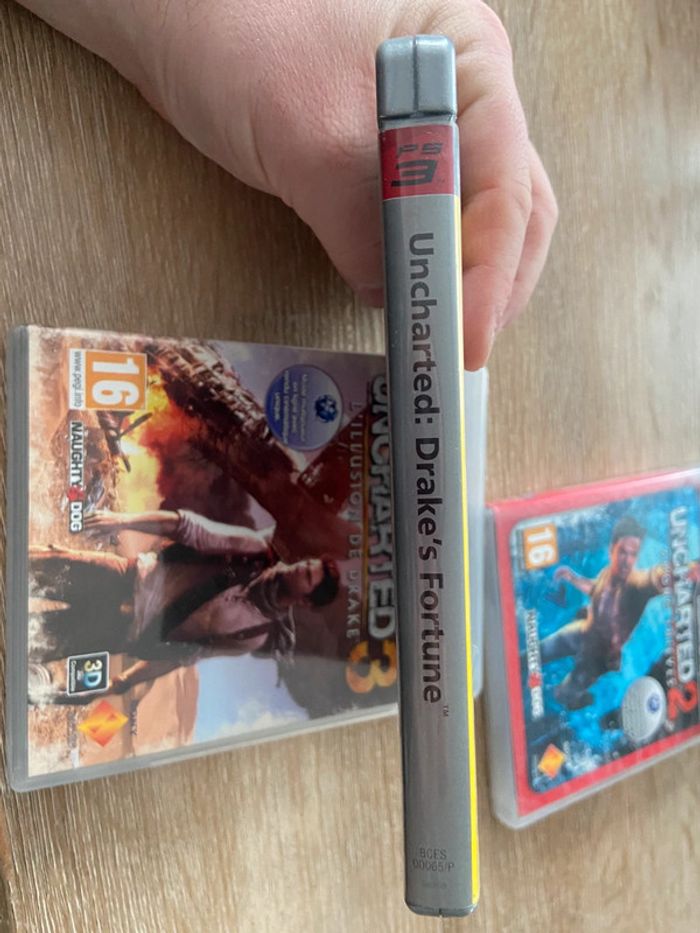 Lot de 3 jeux uncharted sur ps3 - photo numéro 5