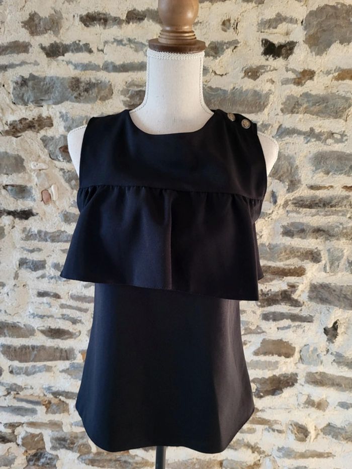 Débardeur noir à dos nu Lenny B. Taille 34