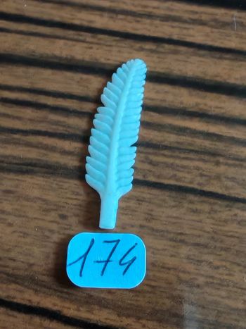 Playmobil plume blanche coiffe d'indien souple