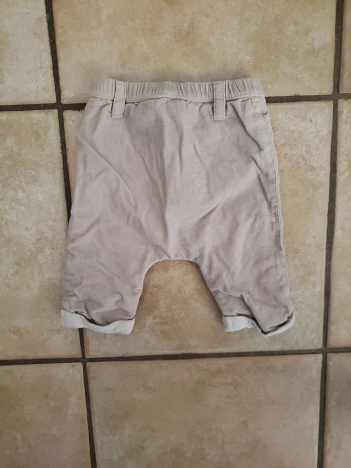 Ensemble sweat moto col roulé et pantalon 3 mois - photo numéro 5