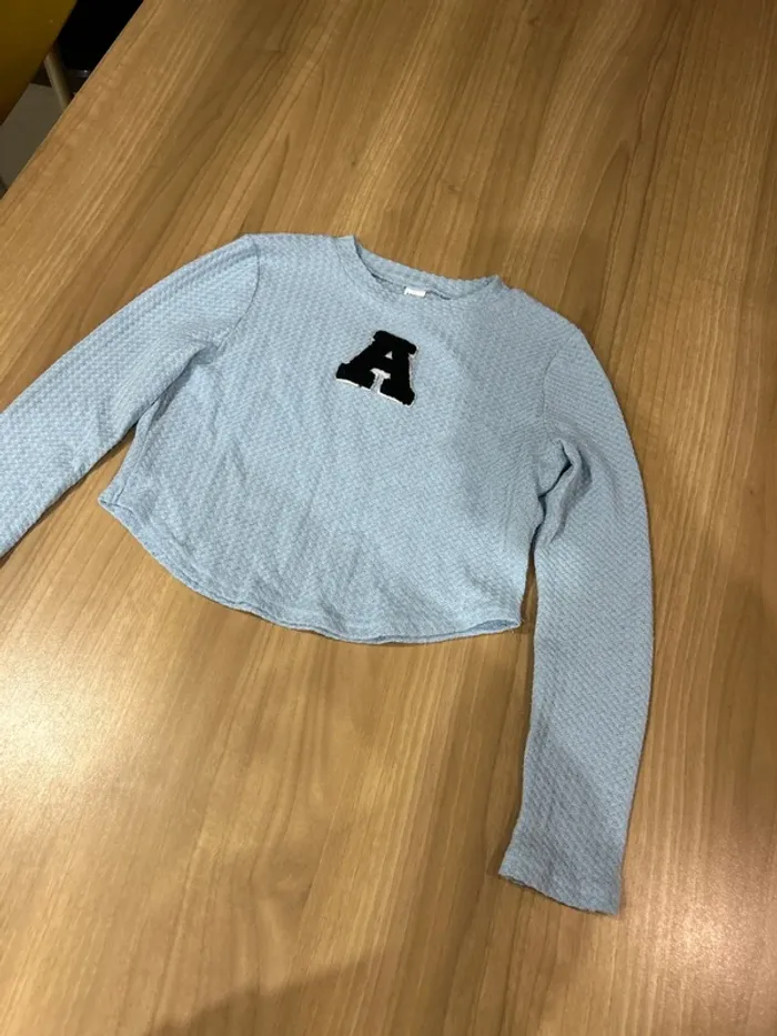 Pull manches courtes / croc top SHEIN 12 ans - photo numéro 3