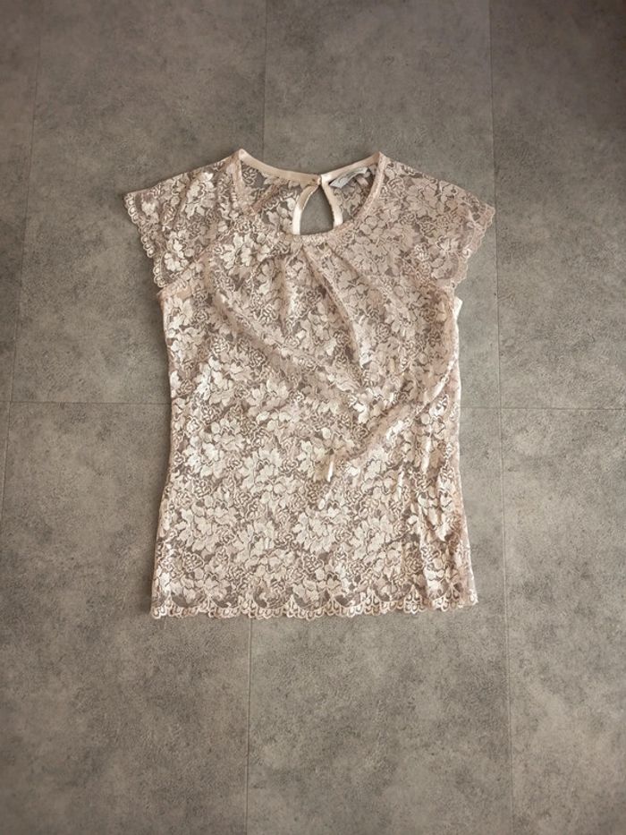 Tshirt dentelle newlook