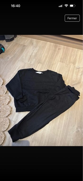 Ensemble training taille 110/116