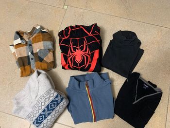 Lot de 7 hauts garçon hiver 5 ans