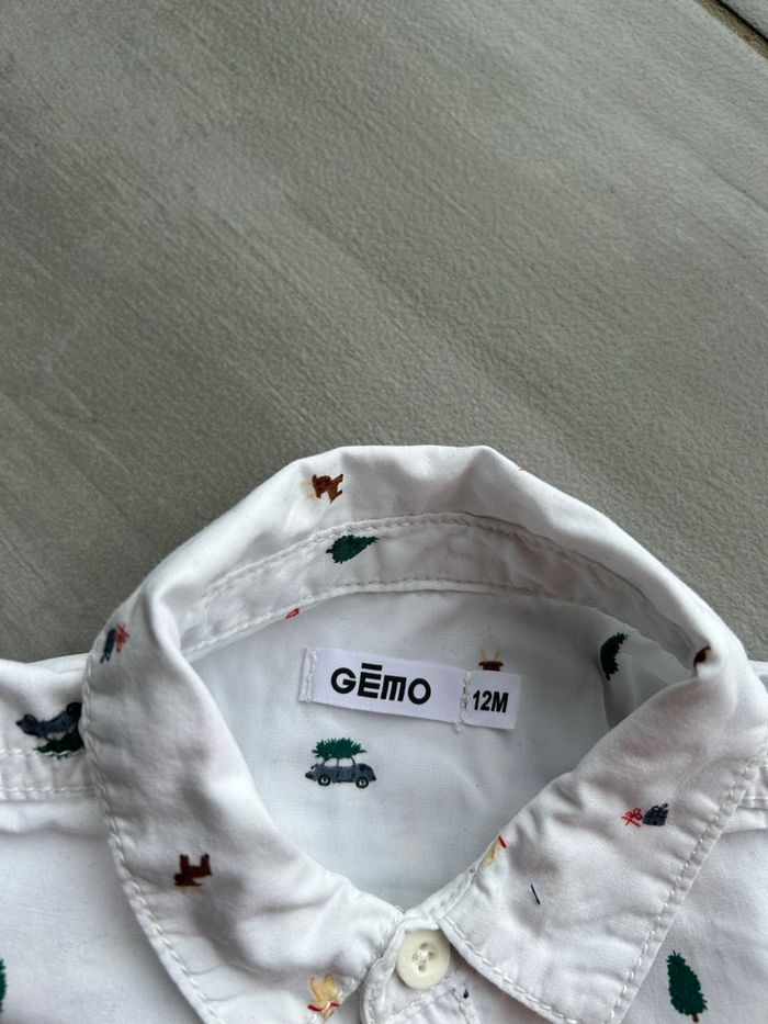 Chemise de Noël garçon 12 mois - photo numéro 3