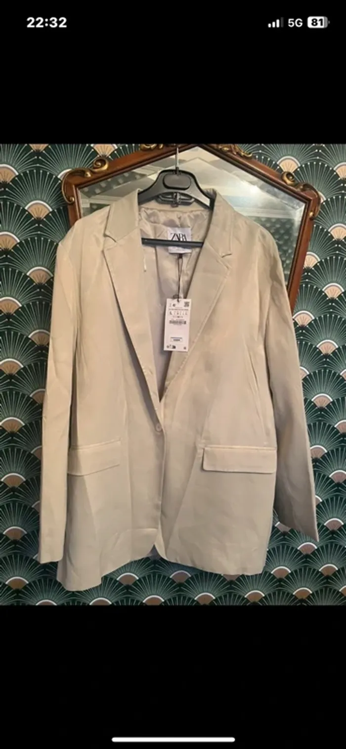 Blazer de costume Zara taille L