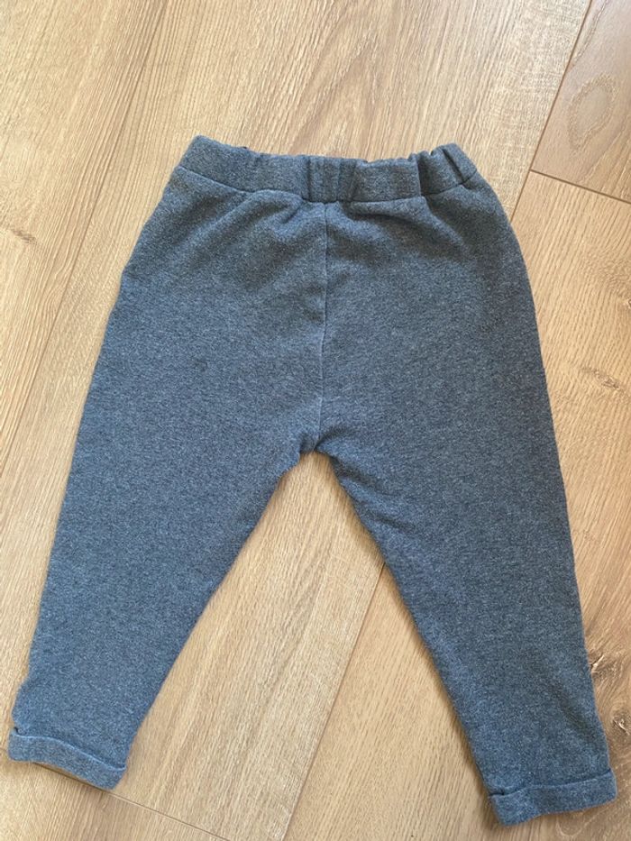 Pantalon souple gris chiné - photo numéro 5