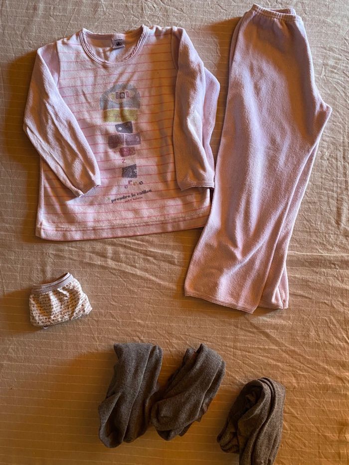 Lot de vêtements pour filles automne hiver 5 ans - photo numéro 3