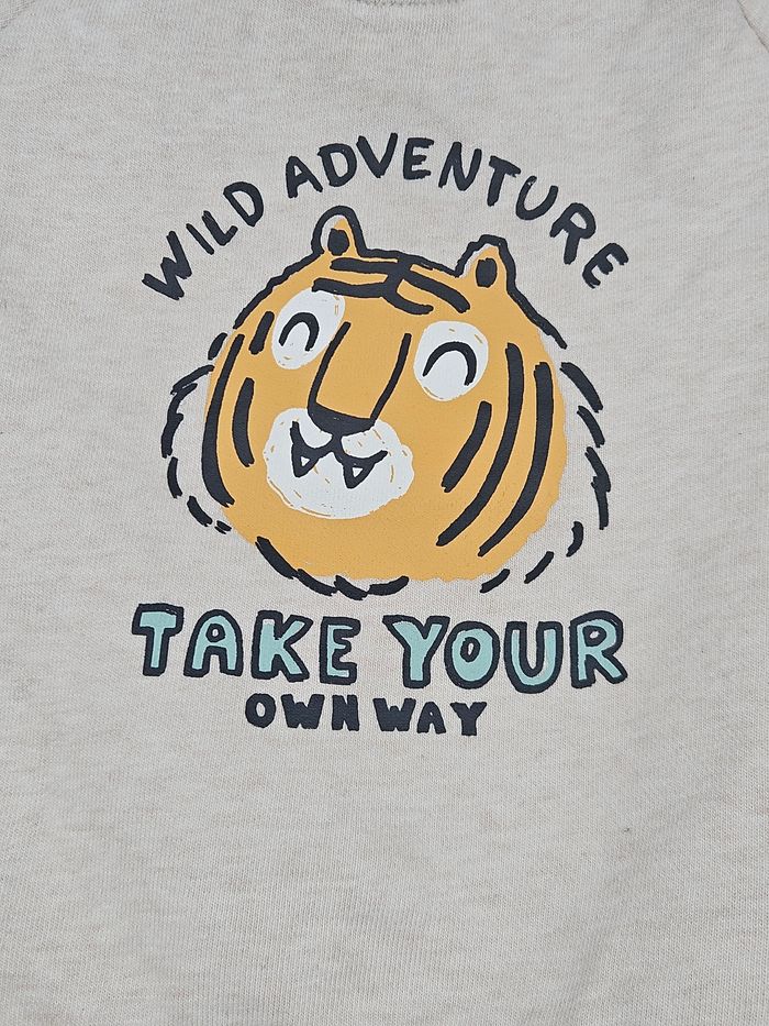 Sweat lion kiabi 9 mois 69-72 cm - photo numéro 3