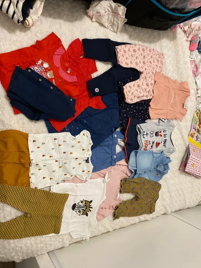 Lot vêtements fille