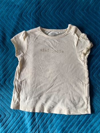 Tee shirt fille 12 mois