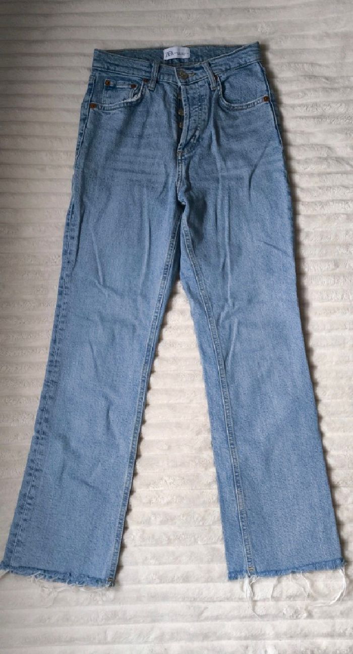 Jean droit Zara T36-S