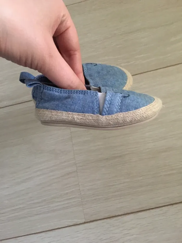 Espadrilles H&M Taille 16-17 - photo numéro 3