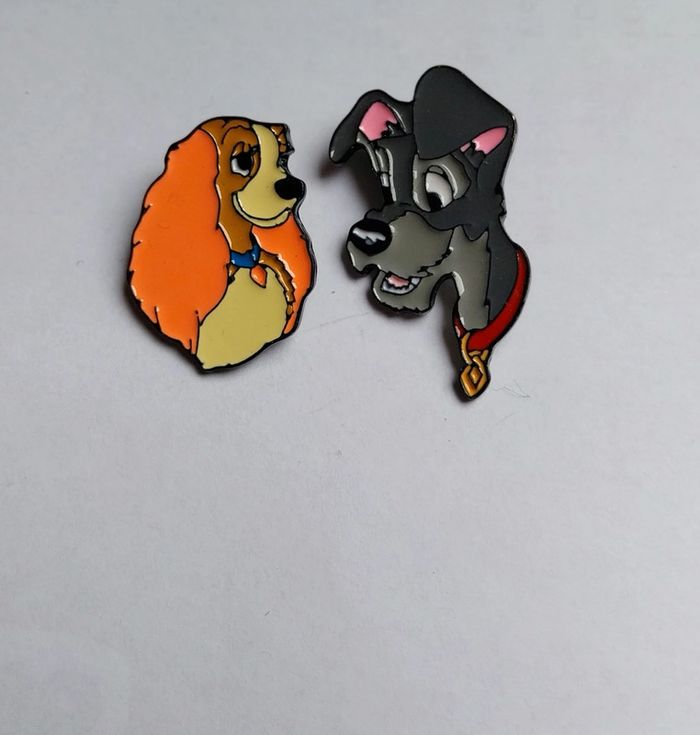 Pins Disney fantasy la belle et le clochard