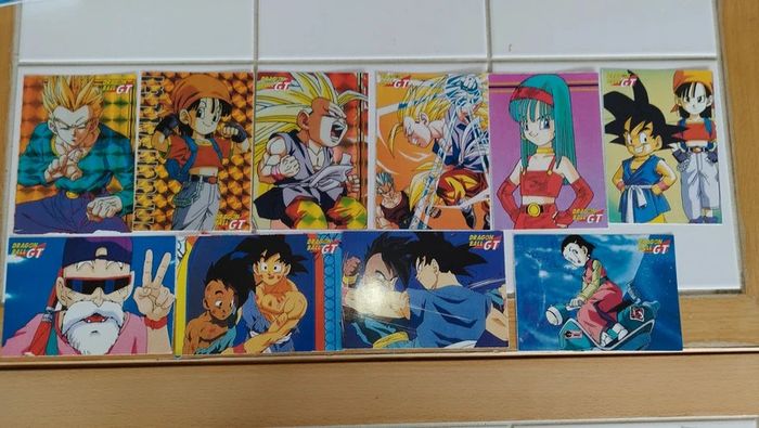 Carte Postale Dragon Ball Z GT 2€ unité postcard card dorothée magazine - photo numéro 3