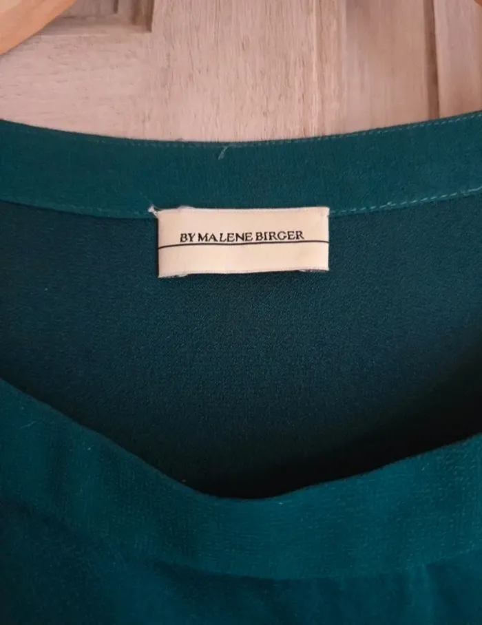 Robe verte mi longue malene birger taille 36 - photo numéro 2