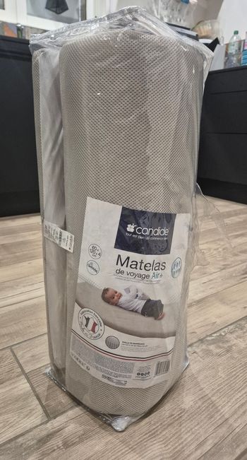 Matelas voyage bebe air+ Respirant candide