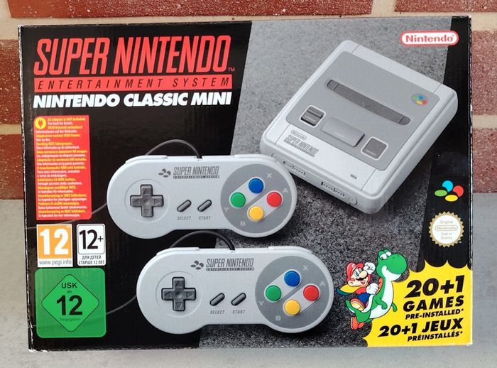 Nintendo Classic Mini SNES – Neuve