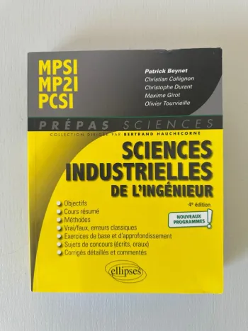 Classe préparatoire Sciences industrielles