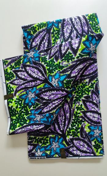 Coupon wax Africain 100% coton