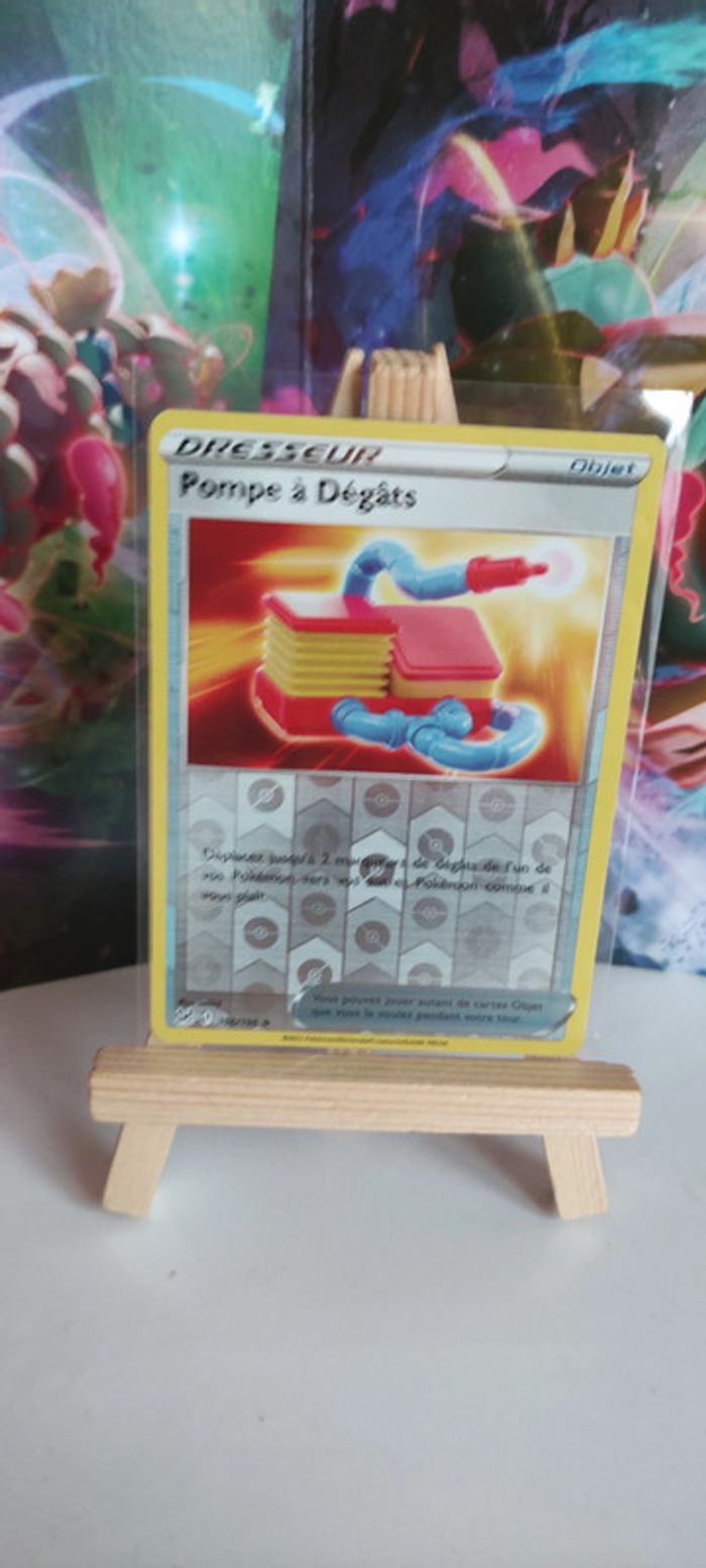 Pompe à dégâts dresseur reverse 156/196 origine perdue