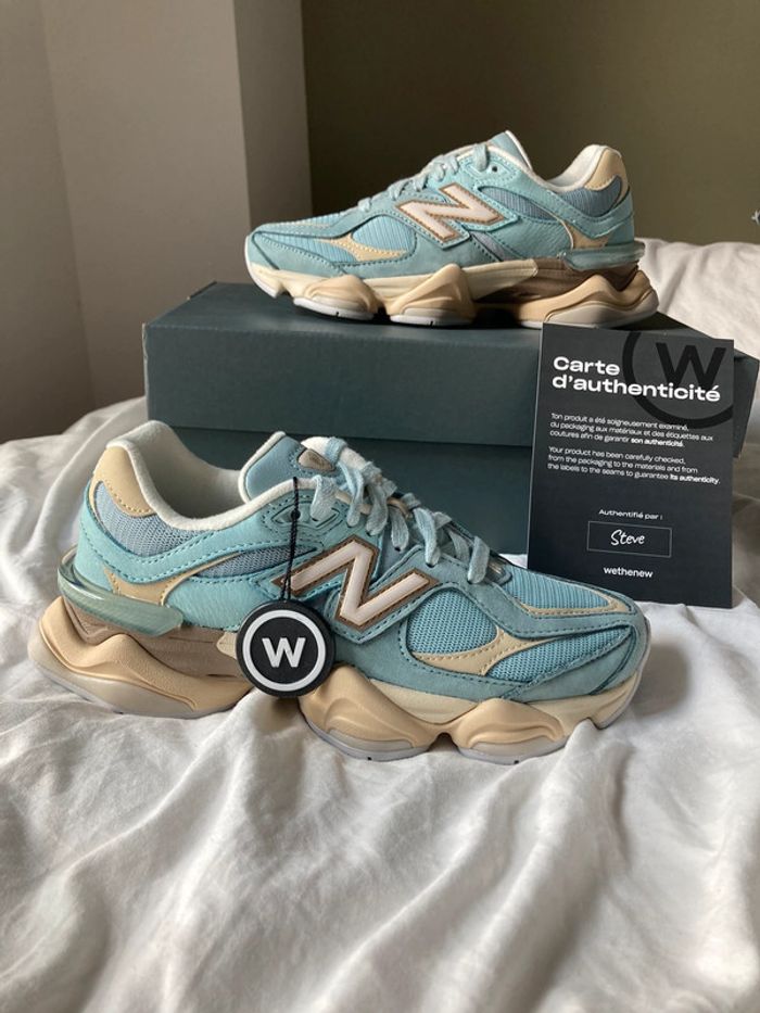 Baskets Basses Femme New Balance 9060 Bleu Ciel – Taille 37