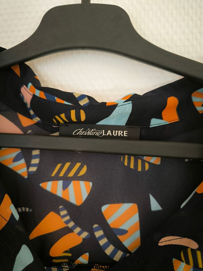 Chemise transparente à motifs - photo numéro 4