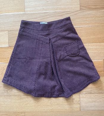 💜 Jupe vintage Be You K pied-de-poule rose et violet – Taille 36 💜