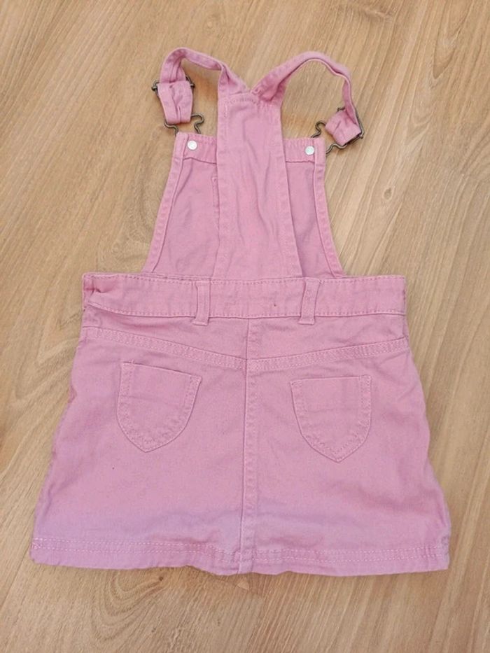 Salopette jupe en jeans tissaia 3 ans - photo numéro 2