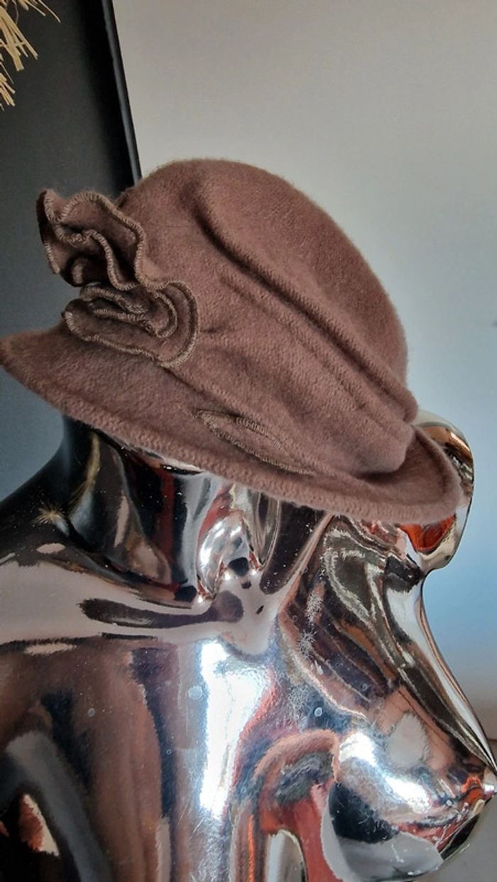 Chapeau hiver marron - photo numéro 2