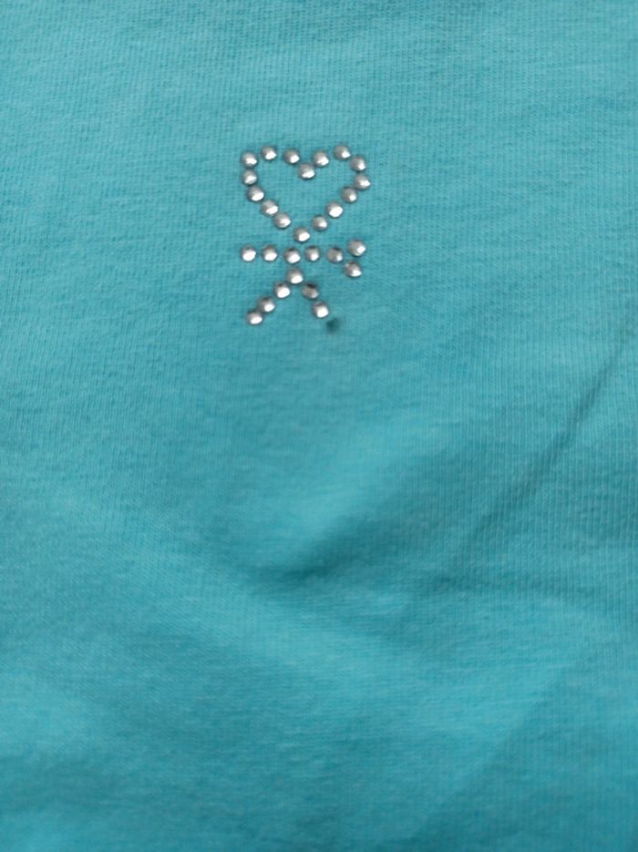 T-shirt fille taille 12 ans Okaïdi en bon état - photo numéro 3