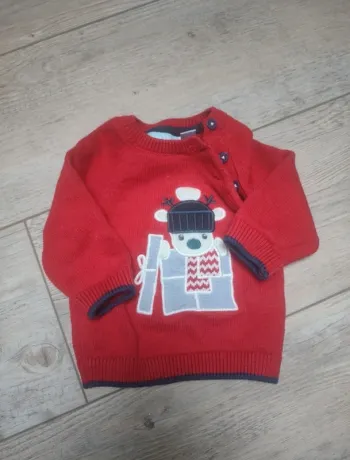 Pull tricot obaïbi 3 mois