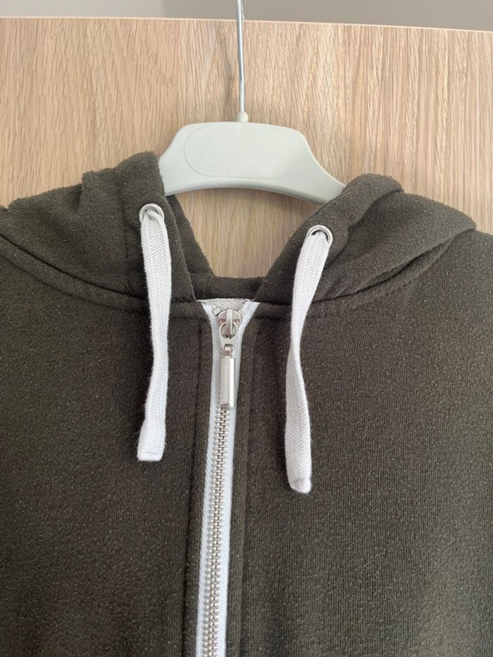 Veste kaki à capuche - photo numéro 2