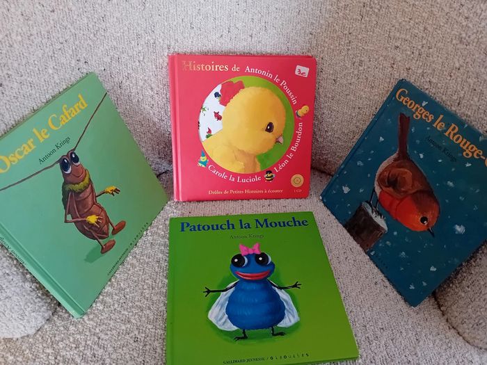 Lot de 4 livres Antoon Krings