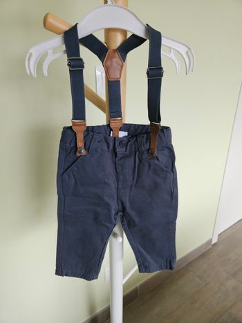 Pantalon  à bretelles