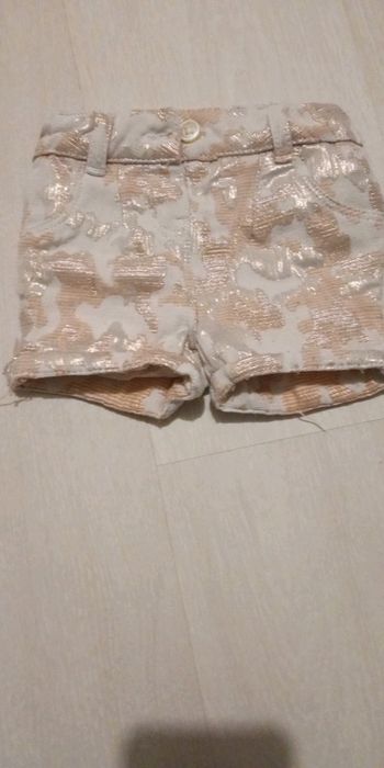 Short blanc 9 mois